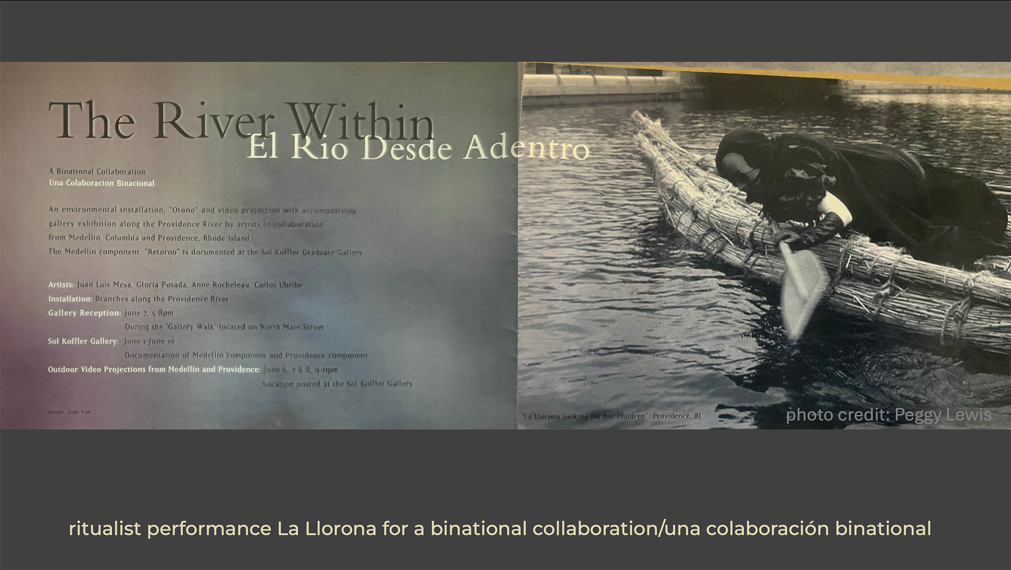 Ritualist Art Performance La Llorona 1996