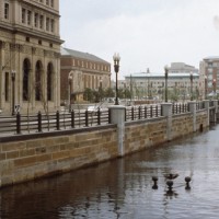 THE RIVER WITHIN / 
EL RIO DESDE ADENTRO installation
(Providence, Rhode Island, U.S.)